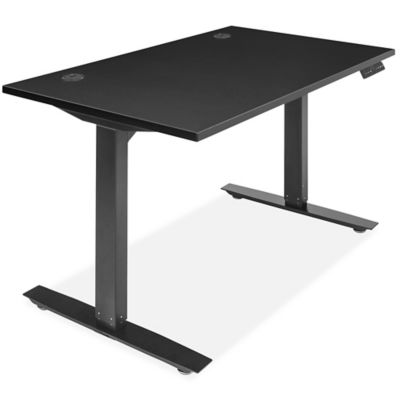 Electric Adjustable Height Desk - 48 x 30", Black H-8362BL