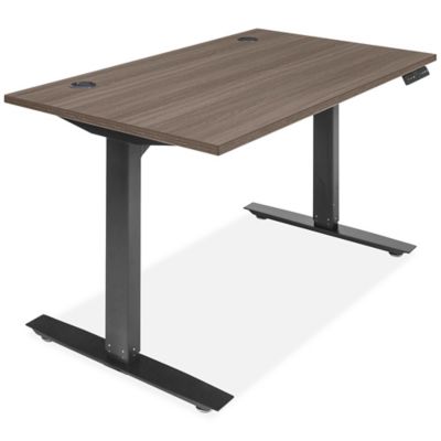 Electric Adjustable Height Desk - 48 x 30", Gray H-8362GR