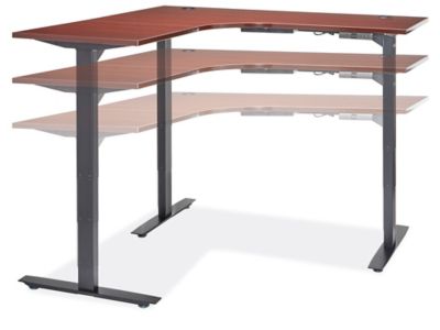 Electric Standing Desk 60x24, Height-Adjustable Standing Desk