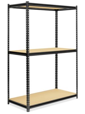 Heavy-Duty Boltless Shelving - 48 x 24 x 72" H-8407