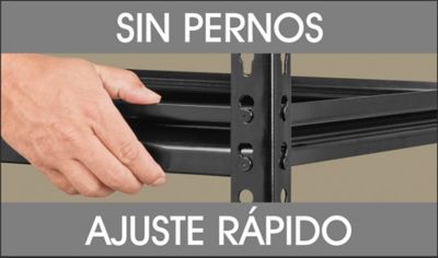 Estantería Sin Pernos de Uso Pesado