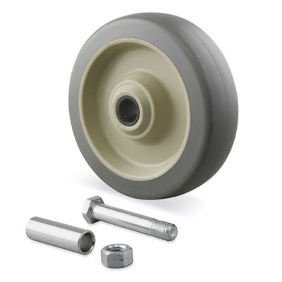 Caster for Uline Rolling Ladders Rigid, 4 x 1 1/8” H842CASTER Uline