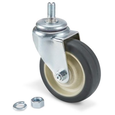 Caster for Uline Rolling Ladders - Swivel, 4 x 1 1/8" H-844-SWIVEL