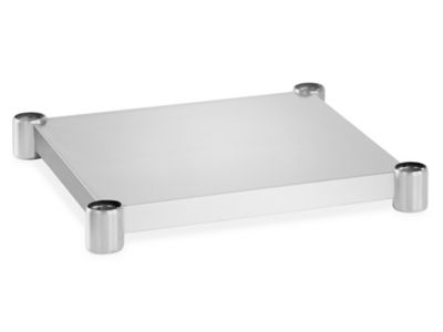 Bottom Shelf for Deluxe Stainless Steel Worktable - 24 x 24" H-8452-SHLFQ
