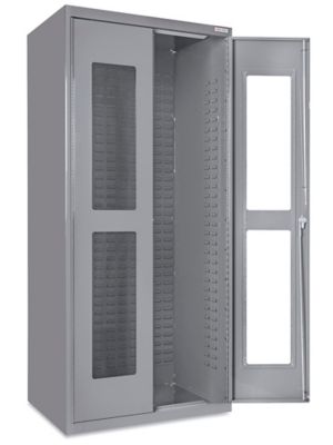 Clear-View Bin Storage Cabinet - Empty, 36 x 24 x 78" H-8480