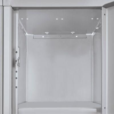 Uline Deluxe Lockers - Six Tier, 3 Wide, Assembled, 36