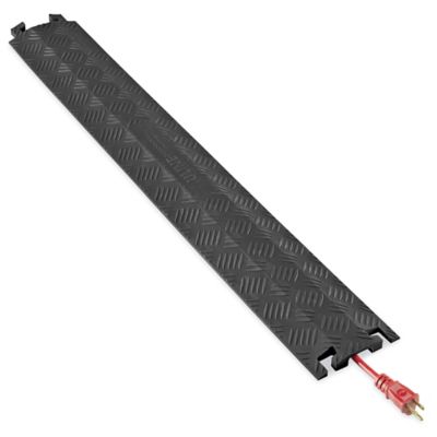 Pedestrian Cable Protector - 36 x 5 x 1, Black - ULINE - H-8490BL