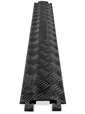 Pedestrian Cable Protector - 36 x 5 x 1", Black
