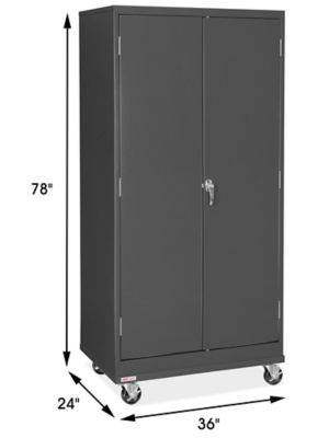 Steel Parts Cabinet - 28 Drawer, 17 x 11 x 11 H-3898 - Uline