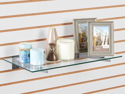 Slatwall Glass Shelves - 24 x 12\, image size:2000x1500