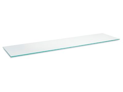 Tablettes en verre pour panneaux rainurés – 48 x 12 po