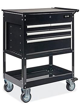 Uline Tool Cart - Black H-8520BL
