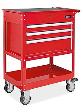 Uline Tool Cart - Red H-8520R