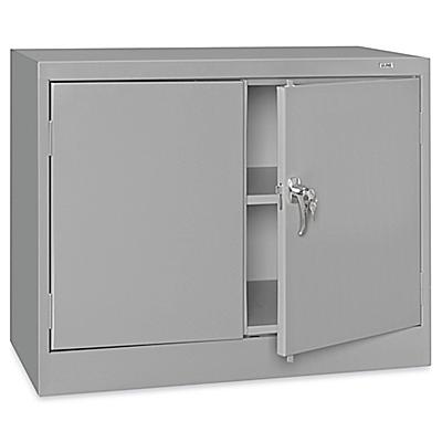 Under Counter Storage Cabinet - 36 x 18 x 30, Assembled, Gray
