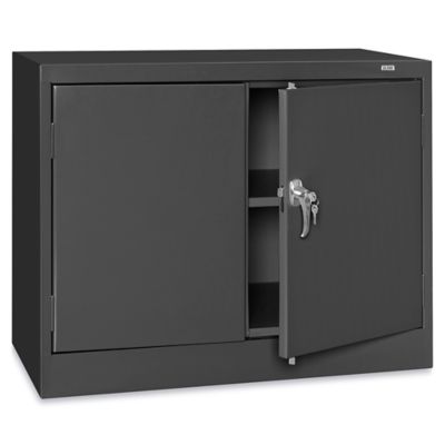 Under Counter Storage Cabinet - 36 x 18 x 30, Unassembled, Black