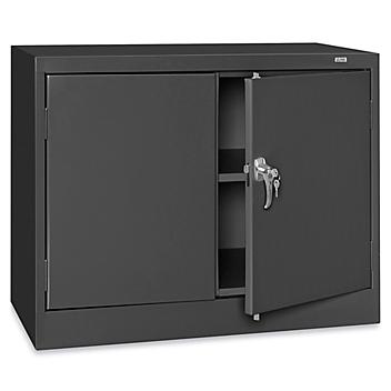 Under Counter Storage Cabinet - 36 x 18 x 30", Unassembled, Black H-8529BL