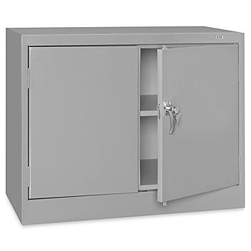 Under Counter Storage Cabinet - 36 x 18 x 30", Unassembled, Gray H-8529GR