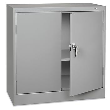 Under Counter Storage Cabinet - 36 x 18 x 36", Unassembled, Gray H-8530GR