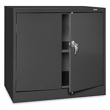 Under Counter Storage Cabinet - 36 x 24 x 36", Unassembled, Black H-8531BL