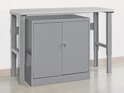 Under Counter Storage Cabinet - 36 x 24 x 36, Unassembled, Gray