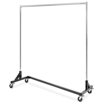 Uline double rail online clothes rack