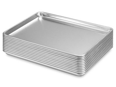 Aluminum Baking Pan - 13 x 18 x 1, Half Sheet H-8545 - Uline