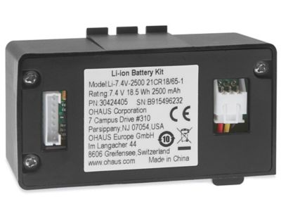 Optional Battery for OHAUS Defender&reg; 5000 Digital Scales H-8548