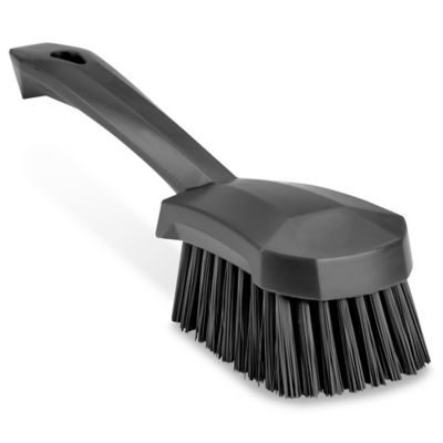 Short Handle Stiff Bristle Scrubbing Brush