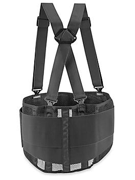 Uline Universal Waist Back Support Belt - Black H-855BL