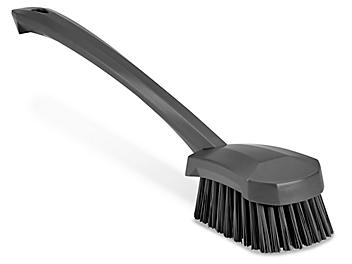 Colored Scrub Brush - Long Handle, Black H-8560BL