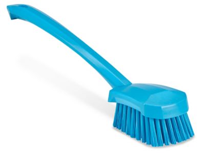 Vikan | Ultra-Slim Cleaning Brush with Long Handle Green