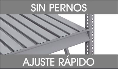 Rack de Almacenamiento de Artículos Grandes - Repisas de Acero, 96 x 36 ...