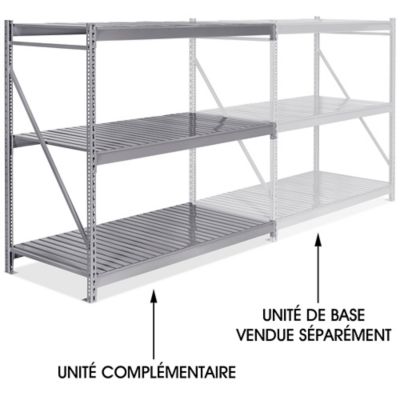 Add-On Unit for Bulk Storage Rack - Steel Decking, 72 x 36 x 72" H-8568