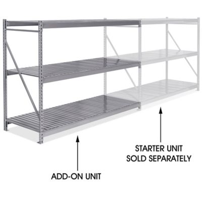 Add-On Unit for Bulk Storage Rack - Steel Decking, 96 x 36 x 72" H-8570