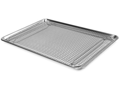 Stainless Steel Wire Grate - 12 x 16 x 7/8, Half Sheet H-10794 - Uline