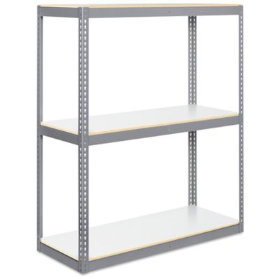 Wide Span Storage Rack - Laminate Board, 60 x 24 x 72" H-8599