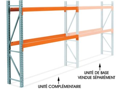 Add-On Unit for Pallet Rack - 108 x 24 x 96" H-8612-ADD