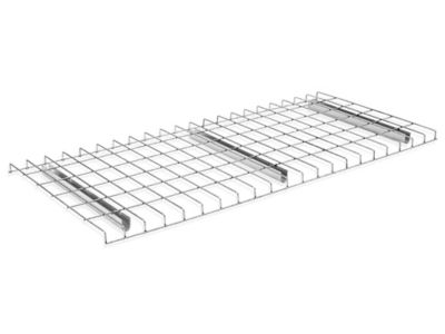 Treillis en fil de métal pour rayonnage à palettes – 52 po de largeur, 24 po de profondeur
