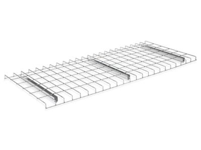 Treillis en fil de métal pour rayonnage à palettes – 58 po de largeur, 24 po de profondeur