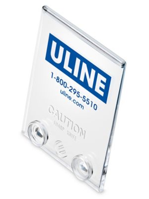 Wipe-Down Blade for Uline Magnetic Tape Dispenser - 2" H-8648WB