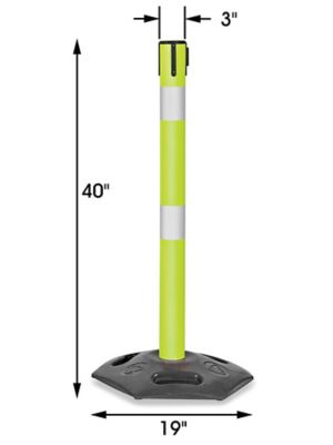 Telescopic Pole - 4-8' H-1920 - Uline