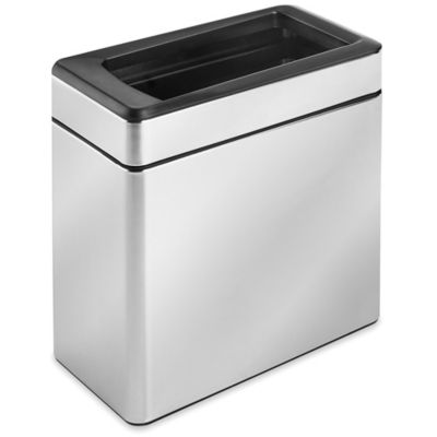 simplehuman&reg; Stainless Steel Office Trash Can - 3 Gallon H-8663