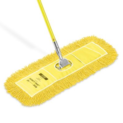 Deluxe Dust Mop Replacement Head - 24, Yellow S-7119Y - Uline