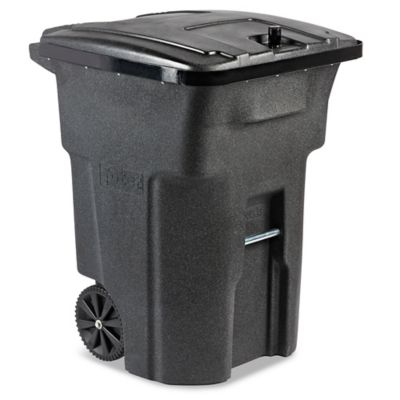 Bear Tough Trash Can with Wheels - 96 Gallon H-8701 - Uline