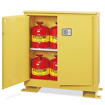 Outdoor Safety Cabinet - Manual Doors, 30 Gallon H-8710M