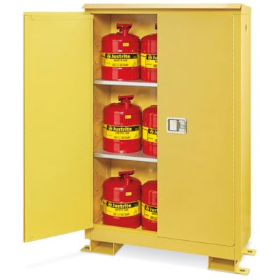 Outdoor Safety Cabinet - Manual Doors, 45 Gallon H-8711M