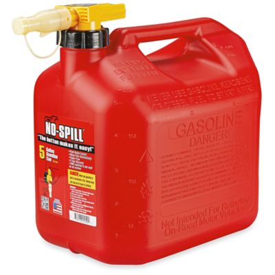 Bidón de Plástico para Gasolina - 5 Galones H-8715 - Uline