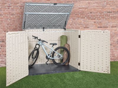 Suncast bike hot sale shed