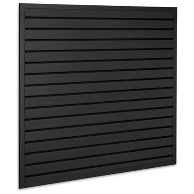  Ensemble de panneau rainuré industriel en PVC – 4 x 4 pi