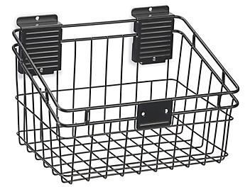 Wire Basket for Industrial Slatwall - 12 x 9 x 8" H-8752